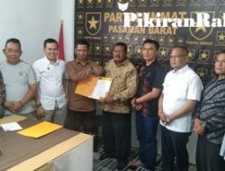 DPD Partai Ummat Pasaman Barat secara resmi memberikan B1-KWK kepada pasangan calon Bupati Pasaman Barat, H. Daliyus K-Heri Miheldi