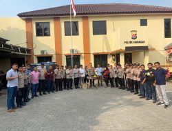IPDA Irruandy Aritonang Dapat Ucapan Selamat dari Anggota Polsek Panongan Jajaran Selamat HBD Pak Kanit