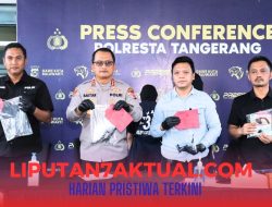 Polresta Tangerang Ungkap Kasus Pencurian Kendaraan Bermotor, Dua Pelaku Ditangkap   