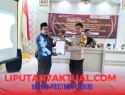 Binamas Hadiri Rapat Pleno Terbuka Rekapitulasi Daftar Pemilih Sementara Hasil Perbaikan (DPSHP) Tingkat desa Mekar Jaya   