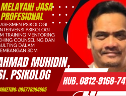 Jasa Asesmen psikologi dan Intervensi psikologi dalam training mentoring coaching counseling dan consulting dalam pengembangan SDM