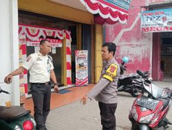 Pesan-pesan keamanan kepada warga binaan disampaikan oleh Bripka Yudi Apriadi dari Polsek Balaraja Polresta Tangerang.