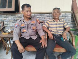 Mempererat Sinergitas dengan para Sesepuh, Ipda Marwata kunjungi Tokoh Masyarakat di Desa Cibetok