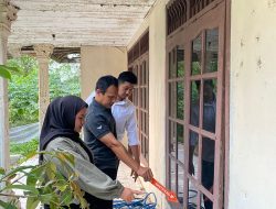 Anggota Unit Harda dan Unit Identifikasi Satreskrim Lakukan Olah TKP di Lokasi Pencurian