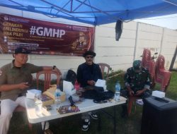 Polsek Panongan Monitoring Kegiatan Sosialisasi GMHP   