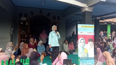 Silaturahmi Airin Rachmi Diany SH.MH, Di Kampung Ranca Kebo Desa Mekar Jaya