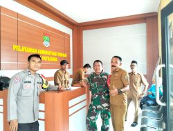 Aiptu Sukarna bersama Babinsa Koramil 07 Kresek lakukan Sambang DDS di Desa Patrasana