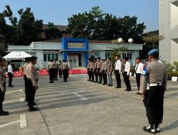 Members of the Criminal Investigation Unit Attend Handover Ceremony at Tangerang Police Station to Carry Out Their Duties with Full Responsibility.