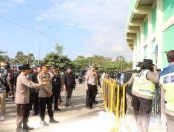 Polres Tuban Libatkan Ratusan Personel Gabungan, Pertandingan Liga 2 Persela VS Deltras Berlangsung Sukses