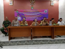 Bhabinkamtibmas Bripka Kahar Mujiono Hadiri Kegiatan Musrembang Desa Pangadegan