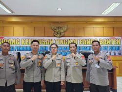 Anggota Satreskrim Polresta Tangerang Ikuti Kelulusan Seleksi Pendidikan Alih Golongan di Polda Banten