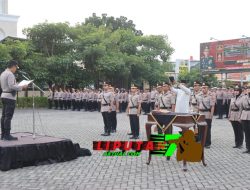 Kapolresta Sidoarjo Pimpin Sertijab Kapolsek