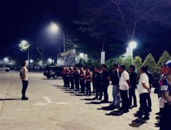 Kanit Resmob Pimpin Apel Malam untuk Antisipasi Kejahatan Jalanan   
