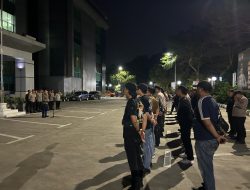 Kasat Reskrim Memimpin Apel Piket Kompi Siaga Polresta Tangerang untuk Mengantisipasi Kejahatan Jalanan.