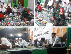 Tingkatkan Silaturahmi Dengan Warga, Babinsa Morokrembangan Ikuti Peringatan Maulid Nabi Muhammad SAW di Wilayah Binaan