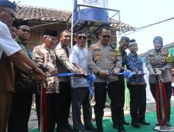 HUT Lalu Lintas Bhayangkara ke-69: Kapolresta Tangerang Resmikan Sumur Bor dan Fasilitas Sanitasi