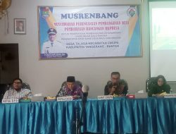 Desa Talaga Gelar Musrenbang, Fokus pada Pemerataan Pembangunan dan Lingkungan untuk Meningkatkan Daya Saing Desa yang Maju dan Mandiri