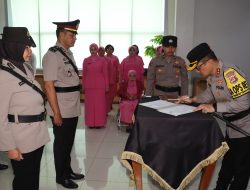 Kapolresta Tangerang Pimpin Sertijab Kabag Ren dan Kapolsek Kresek