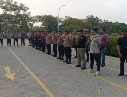 Anggota Sat Reskrim Polresta Tangerang Terlibat dalam Pengamanan Acara Jalan Sehat Peringatan Hari Kesaktian Pancasila.