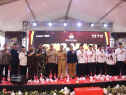 Polresta Tangerang Gelar Pengamanan Kegiatan Deklarasi Kampanye Damai Pilkada Kabupaten Tangerang Tahun 2024