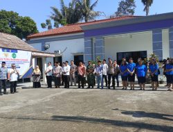 Kapolsek Panongan Bersama Muspika Resmikan Tugu Burung Garuda Dalam Rangka Pengembangan Kampung Moderasi Beragama
