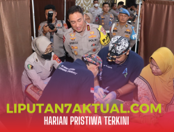 Gelar Bakti Kesehatan dan Khitanan Massal, Wujud Kepedulian Polantas Pada Rangkaian Hari Jadi Lalu Lintas Bhayangkara Ke-69