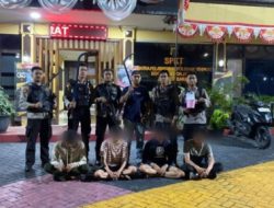 Polisi Amankan Empat Remaja dan Sajam di TPU Sukabumi Selatan, Diduga Hendak Tawuran