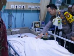 Kapolres Tangsel, Jenguk Anak Korban Laka Lantas, Perkara Naik Ke Tahap Penyidikan
