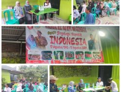 Ketua UMKM Mandiri Karnia bersama Humas UMKM melakukan pendataan pelaku usaha di RW 08 Perumahan 