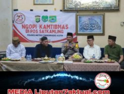 Ngopi Kamtibmas di Wilayah Hukum Polsek Benda, Ini Pesan Kapolres