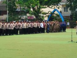 Polres Metro Tangerang Kota Gelar Apel Pam nomor urut Paslon Walikota Tangerang Pilkada 2024