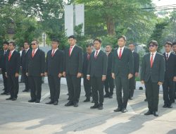 Anggota Sat Reskrim Menghadiri Upacara Peringatan Hari Kesaktian Pancasila