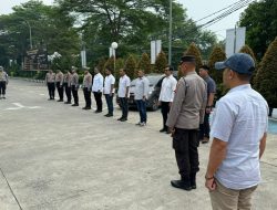 Anggota Sat Reskrim Menghadiri Apel Serah Terima Piket Fungsi di Polresta Tangerang   