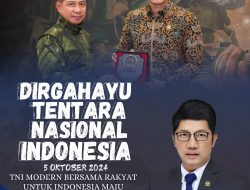 Dirgahayu TNI Ke-79, Zulfikar Mengapresiasi TNI Menjaga Kedaulatan dan Keutuhan NKRI