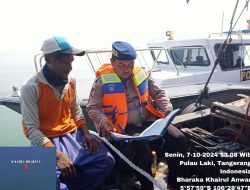 Sat Polairud Polresta Tangerang Lakukan Patroli di Dermaga Pelabuhan