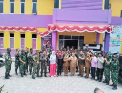 HUT TNI Ke-79, Kodim 0510 Tigaraksa Mengadakan Karya Bakti di Desa Mekar Jaya