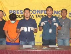 Polsek Cisoka Tangkap Pengedar Obat Keras Tanpa Izin, Ratusan Butir Tramadol dan Hexymer Disita   