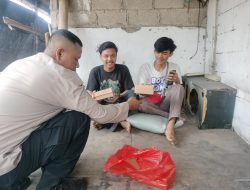 Polsek Pasar Kemis Menyebarkan Kebahagiaan Melalui Jumat Berkah   