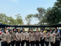Polwan Satreskrim Polresta Tangerang Terlibat dalam Pengamanan Rapat Paripurna Istimewa DPRD Kabupaten Tangerang