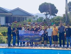 Forum Wartawan Harian Tangerang Tengah Rayakan HUT ke-1 di Villa Humaria Cisarua Bogor   