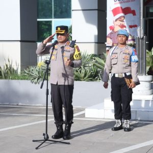Kapolresta Tangerang Pimpin Apel Kesiapsiagaan Pengamanan Pelantikan Presiden