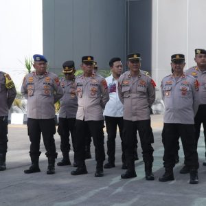 Kasat Reskrim Hadiri Apel Siaga Menjelang Pelantikan Presiden dan Wakil Presiden   
