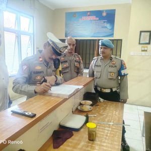 Pemeriksaan Rutin Ruang Tahanan Sat Tahti Polresta Tangerang   