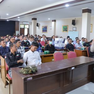 Satlantas Polresta Tangerang Berikan Sosialisasi Safety Driving Kepada Driver Ambulance