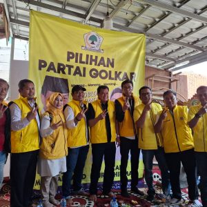 Gelar Pertemuan di Desa Gintung, Maesyal Disambut Kader Golkar