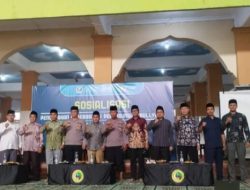 Polsek Sepatan Polres Metro Tangerang Kota Gelar Sosialisasi Kenakalan Remaja dan Bahaya Narkoba di Ponpes Daarul Muttaqien