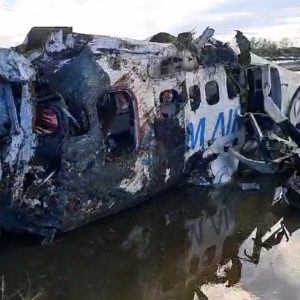 Pesawat SAM AIR Penerbangan Perintis Jatuh di Kabupaten Pohuwato