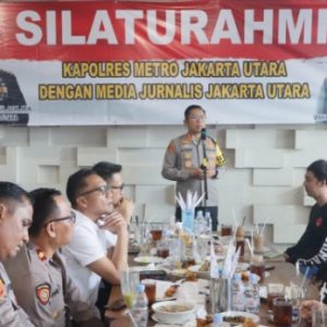 Kapolres Jakut Jalin Silaturahmi dengan Media, Perkuat Sinergitas Informasi