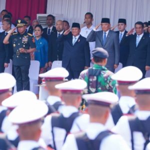 Panglima TNI Hadiri Upacara Penyerahan Memorandum Menteri Pertahanan RI