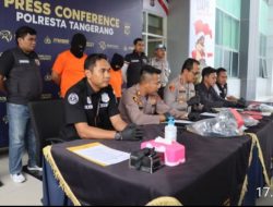 Polresta Tangerang Tangkap Pelaku Pembunuhan di Talaga Bestari
